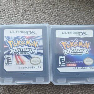 Pokemon Platinum and Diamond DS